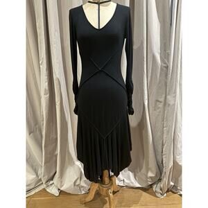 Rami Kashou Dramatic Puzzle Drape Maxi Dress S Unworn!